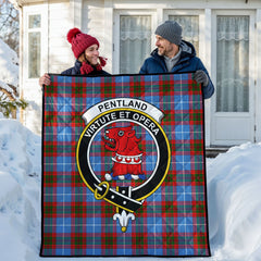 Pentland Tartan Crest Quilt