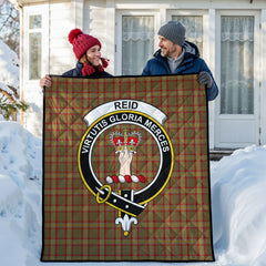 Reid Ancient Tartan Crest Quilt