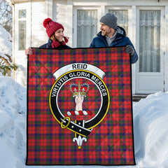 Reid Modern Tartan Crest Quilt