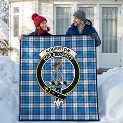 Roberton Tartan Crest Quilt