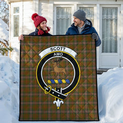 Scott Brown Modern Tartan Crest Quilt
