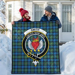 Smith Ancient Tartan Crest Quilt