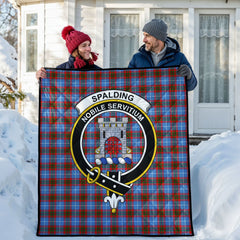 Spalding Tartan Crest Quilt