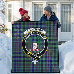 Stevenson Tartan Crest Quilt