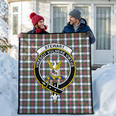 Stewart Dress Modern Tartan Crest Quilt