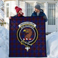 Wedderburn Tartan Crest Quilt
