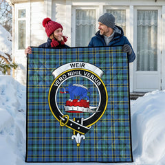 Weir Ancient Tartan Crest Quilt