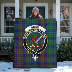 Adam Tartan Crest Quilt