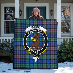 Baird Ancient Tartan Crest Quilt