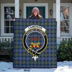 Cameron of Erracht Ancient Tartan Crest Quilt