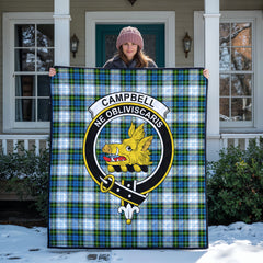 Campbell Dress Tartan Crest Quilt