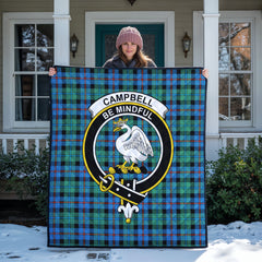 Campbell of Cawdor Ancient Tartan Crest Quilt