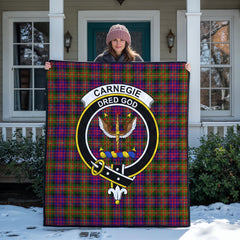 Carnegie Modern Tartan Crest Quilt