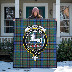 Cochrane Ancient Tartan Crest Quilt