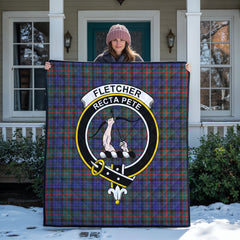 Fletcher of Dunans Tartan Crest Quilt