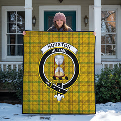 Houston Tartan Crest Quilt