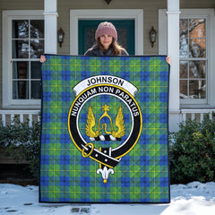 Johnson Ancient Tartan Crest Quilt