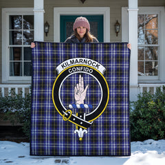 Kilmarnock Tartan Crest Quilt