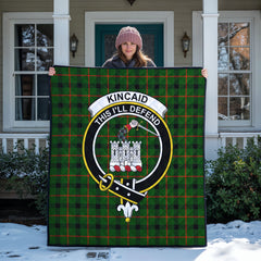 Kincaid Tartan Crest Quilt