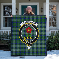 Learmonth Tartan Crest Quilt