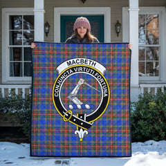 MacBeth Ancient Tartan Crest Quilt