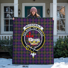 MacDonald Modern Tartan Crest Quilt