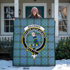 MacInnes Ancient Tartan Crest Quilt