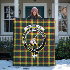 MacMillan Old Modern Tartan Crest Quilt