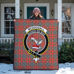 McDougall Ancient Tartan Crest Quilt