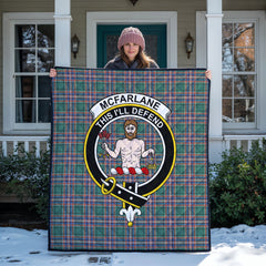 McFarlane Hunting Ancient Tartan Crest Quilt