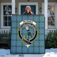 McInnes Ancient Tartan Crest Quilt
