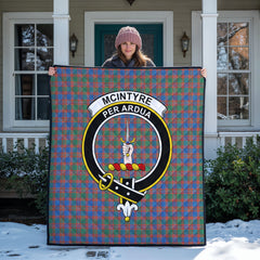 McIntyre Ancient Tartan Crest Quilt