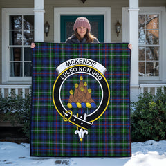 McKenzie Modern Tartan Crest Quilt