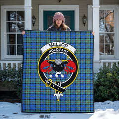 McLeod of Harris Ancient Tartan Crest Quilt