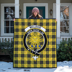 McLeod of Lewis Ancient Tartan Crest Quilt