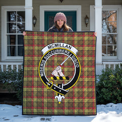 McMillan Old Weathered Tartan Crest Quilt