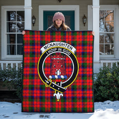 McNaughten Tartan Crest Quilt