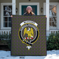 McVicker Tartan Crest Quilt