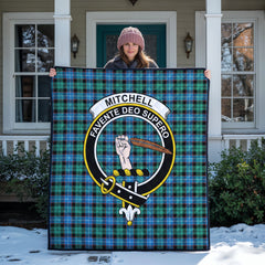 Mitchell Ancient Tartan Crest Quilt