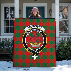 Moncrief Tartan Crest Quilt