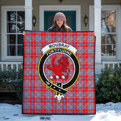 Moubray Tartan Crest Quilt