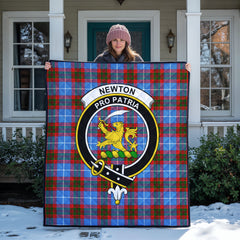Newton Tartan Crest Quilt