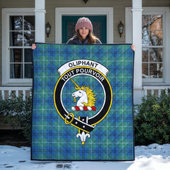 Oliphant Ancient Tartan Crest Quilt