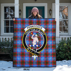 Pennycook Tartan Crest Quilt
