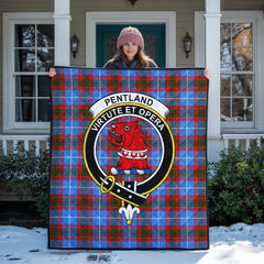Pentland Tartan Crest Quilt