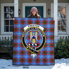 Preston Tartan Crest Quilt