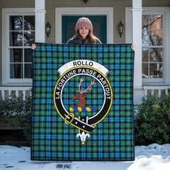Rollo Ancient Tartan Crest Quilt