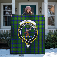 Rollo Modern Tartan Crest Quilt