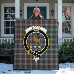 Scott Brown Ancient Tartan Crest Quilt