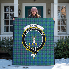 Shaw Ancient Tartan Crest Quilt